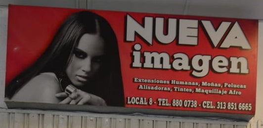 nueva imagen letrero